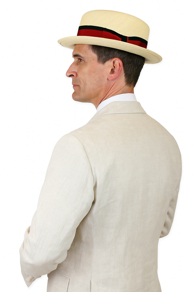 Riverdale Linen Coat - Natural | Crisp 3-Piece Linen Suit for Summer 6   - from alligatorwarehouse.com