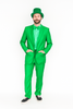 Vibrant Green Costume Suit with Matching Hat – Bold Party & Event Wear 9   - from alligatorwarehouse.com