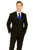 Giorgio Fiorelli Double-Breast Black Stripe Suit 4   - from alligatorwarehouse.com