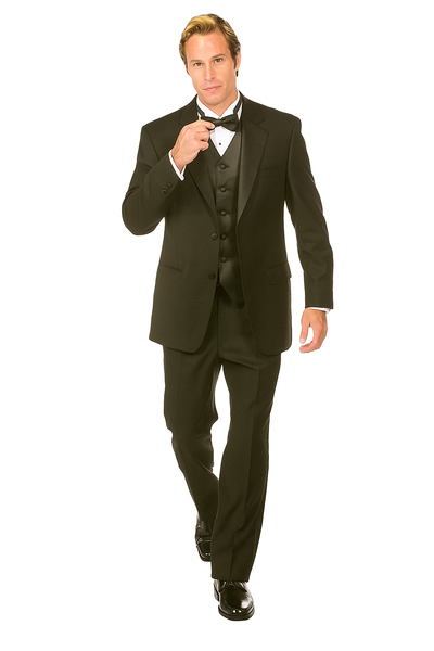 Black Tuxedo by Giorgio Fiorelli 2 Button Adjustable 4   - from alligatorwarehouse.com