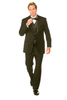 Black Tuxedo by Giorgio Fiorelli 2 Button Adjustable 4   - from alligatorwarehouse.com