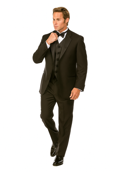 Black Tuxedo by Giorgio Fiorelli 2 Button Adjustable 5   - from alligatorwarehouse.com