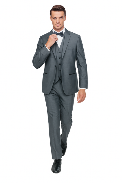 Oscar Tuxedo Sharkskin Gray or Blue by Giorgio Fiorelli 10   - from alligatorwarehouse.com