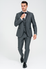 Oscar Tuxedo Sharkskin Gray or Blue by Giorgio Fiorelli 9   - from alligatorwarehouse.com