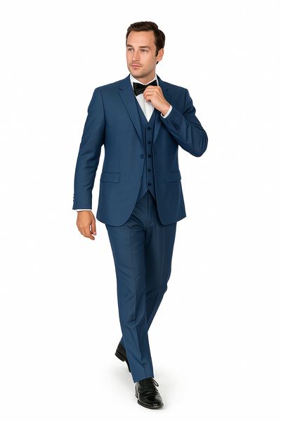 Oscar Tuxedo Sharkskin Gray or Blue by Giorgio Fiorelli 2   - from alligatorwarehouse.com