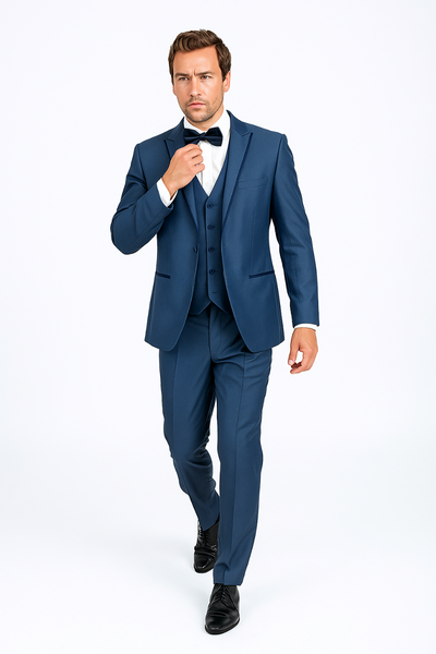Oscar Tuxedo Sharkskin Gray or Blue by Giorgio Fiorelli 1   - from alligatorwarehouse.com
