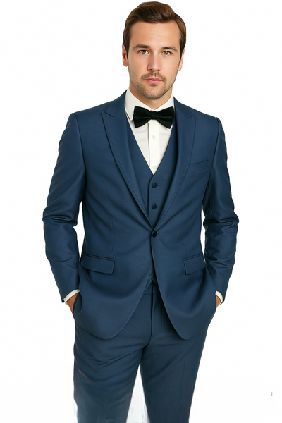 Oscar Tuxedo Sharkskin Gray or Blue by Giorgio Fiorelli 4   - from alligatorwarehouse.com