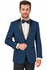 Shawl Paisly Tuxedo by Giorgio Fiorelli in Burgundy, Gray, Blue 21   - from alligatorwarehouse.com