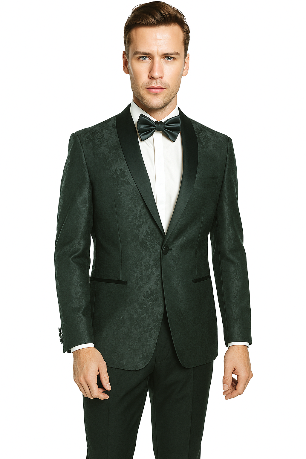 Shawl Paisly Tuxedo by Giorgio Fiorelli in Burgundy, Gray, Blue 12   - from alligatorwarehouse.com