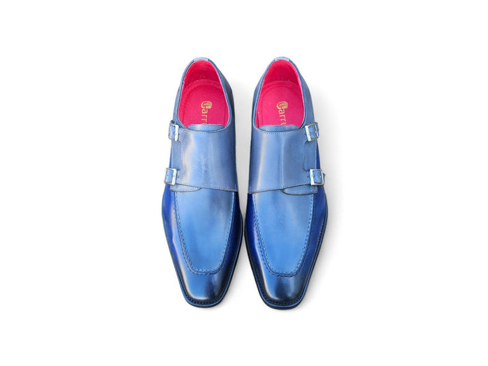 Carrucci Double Monk Strap Two Tone Loafer