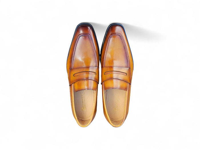 Carrucci Patina Finished Penny Loafer