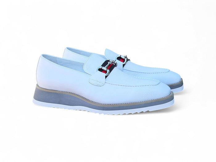 Carrucci Calfskin Slip-On Horsebit Loafer