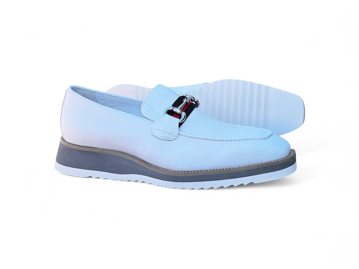 Carrucci Calfskin Slip-On Horsebit Loafer
