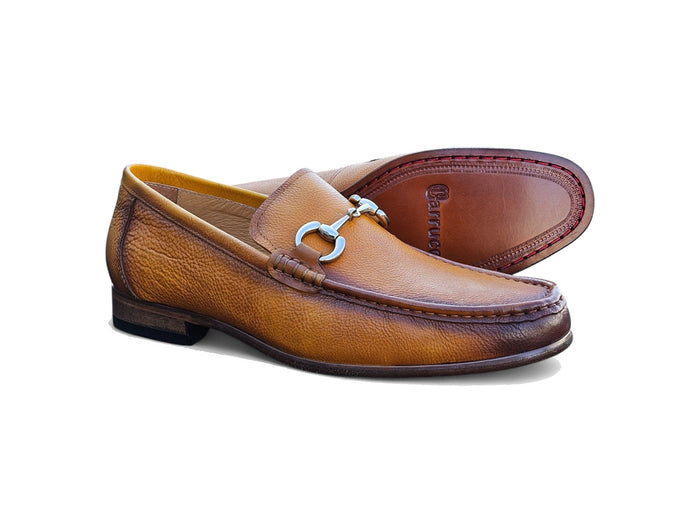 Carrucci Victor Horsebit Loafer Leather Sole