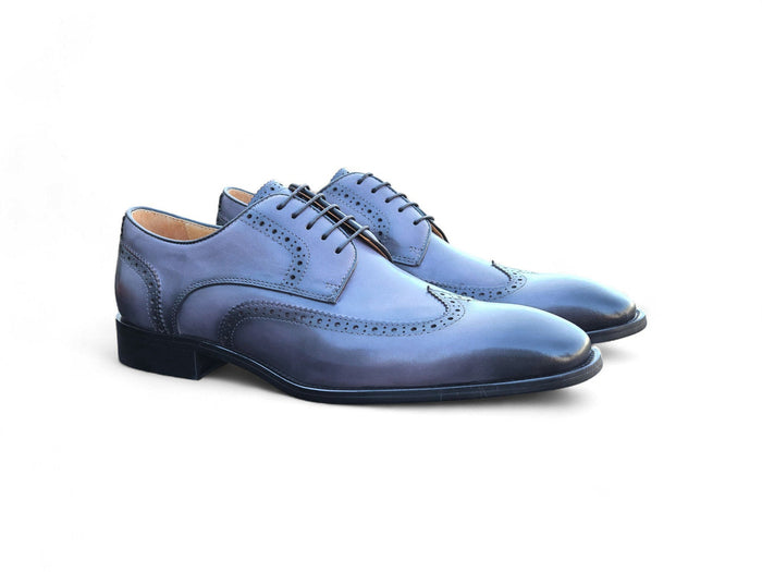 Carrucci Blucher Style Wingtip Derby