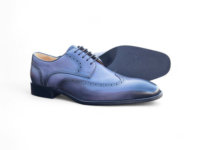 Carrucci Blucher Style Wingtip Derby