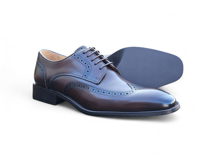 Carrucci Blucher Style Wingtip Derby