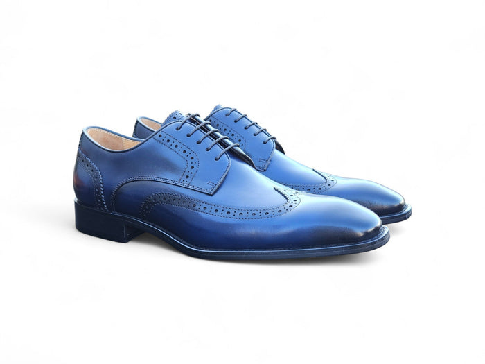 Carrucci Blucher Style Wingtip Derby