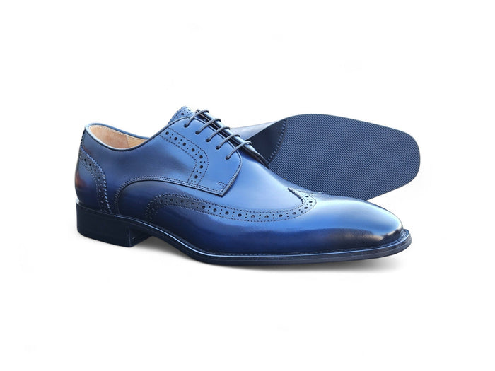 Carrucci Blucher Style Wingtip Derby