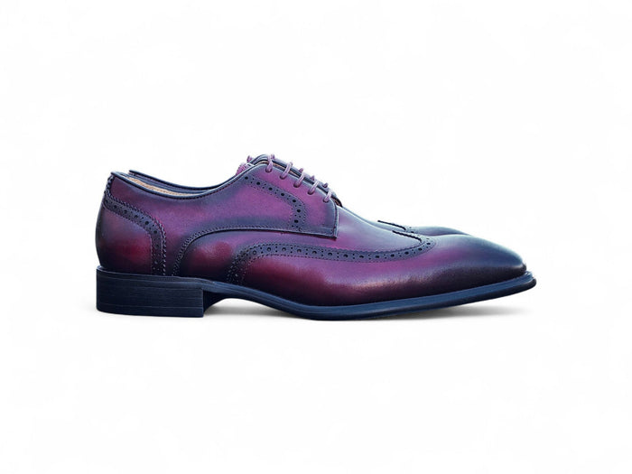 Carrucci Blucher Style Wingtip Derby