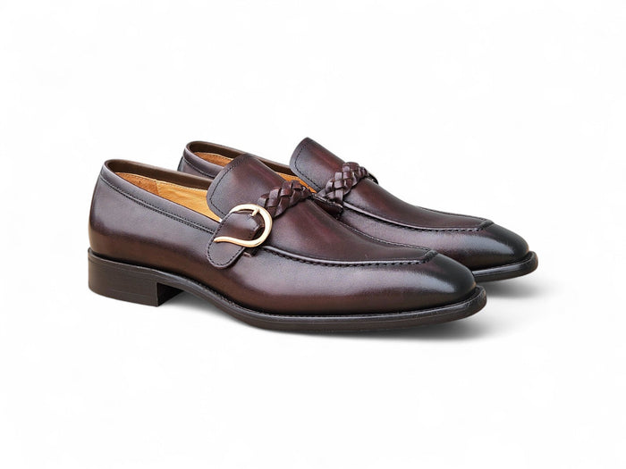 Carrucci Braided Bit Loafer