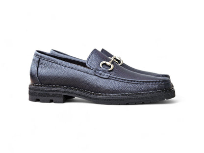 Carrucci Horsebit Loafer Lug Sole