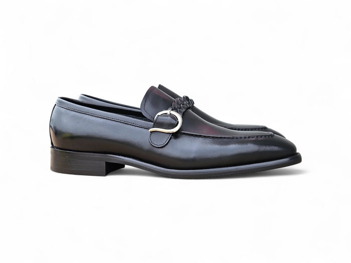 Carrucci Braided Bit Loafer
