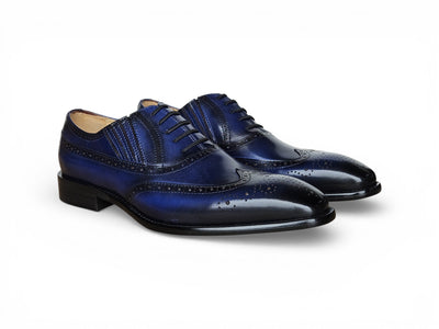 Carrucci Wingtip Slip-on Oxford