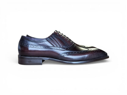 Carrucci Wingtip Slip-on Oxford