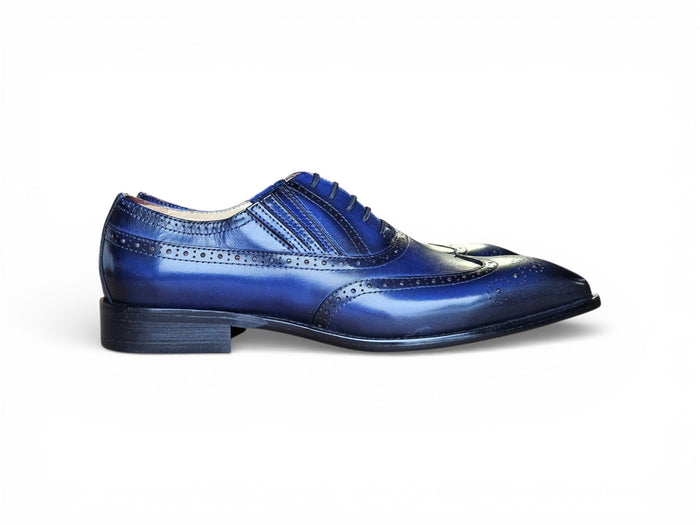 Carrucci Wingtip Slip-on Oxford
