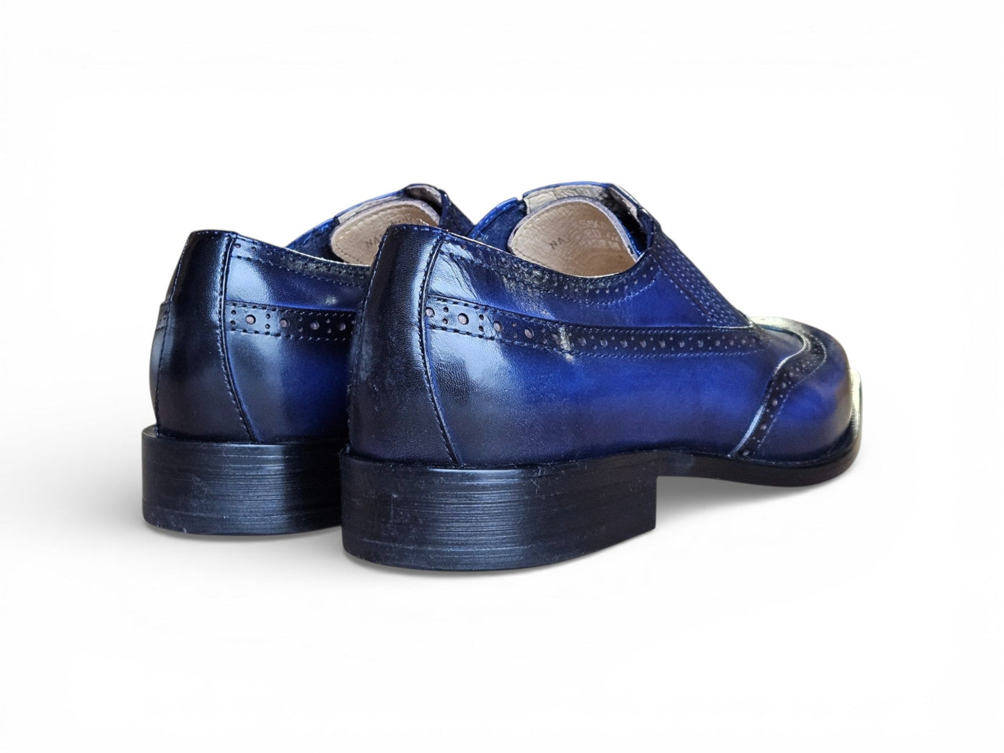 Carrucci Wingtip Slip-on Oxford