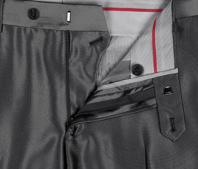 Black Slim Fit Sharkskin Italian Styled 2 Piece Suit 6 SO6207-1-SLIM  - from alligatorwarehouse.com