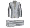 Gray Regular Fit Sharkskin Italian Styled 2 Piece Suit 7 SO6207-2-CLASSIC  - from alligatorwarehouse.com