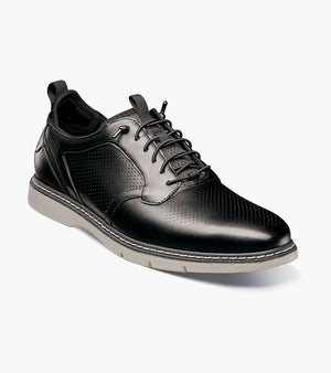 SYNC Plain Toe Elastic Lace Up