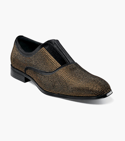 Stacy Adams Starleigh Rhinestone Plain Toe Slip On by Stacy Adams Shoes