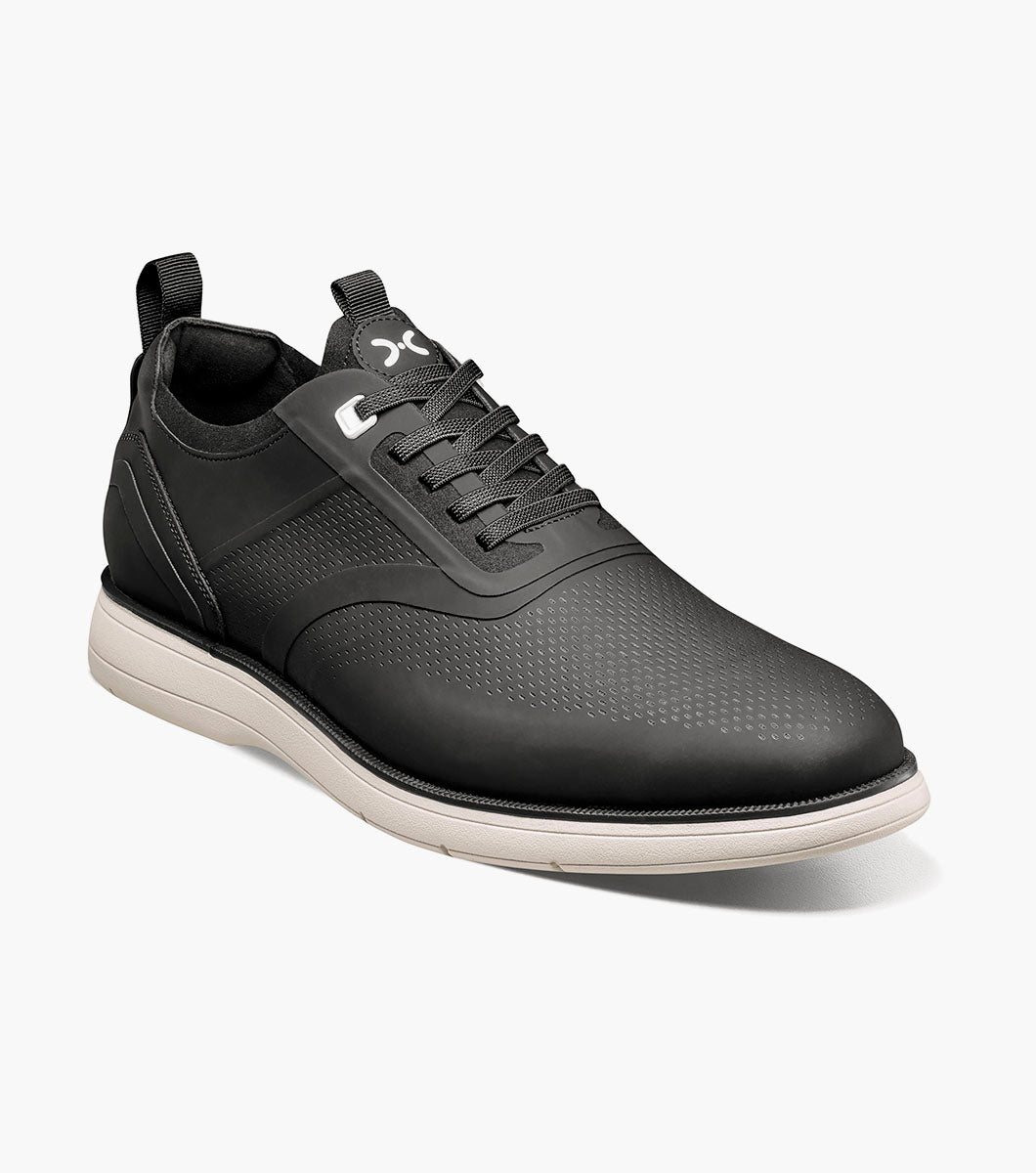 Stacy Adams Everidge Plain Toe Elastic Lace Up by Stacy Adams Shoes