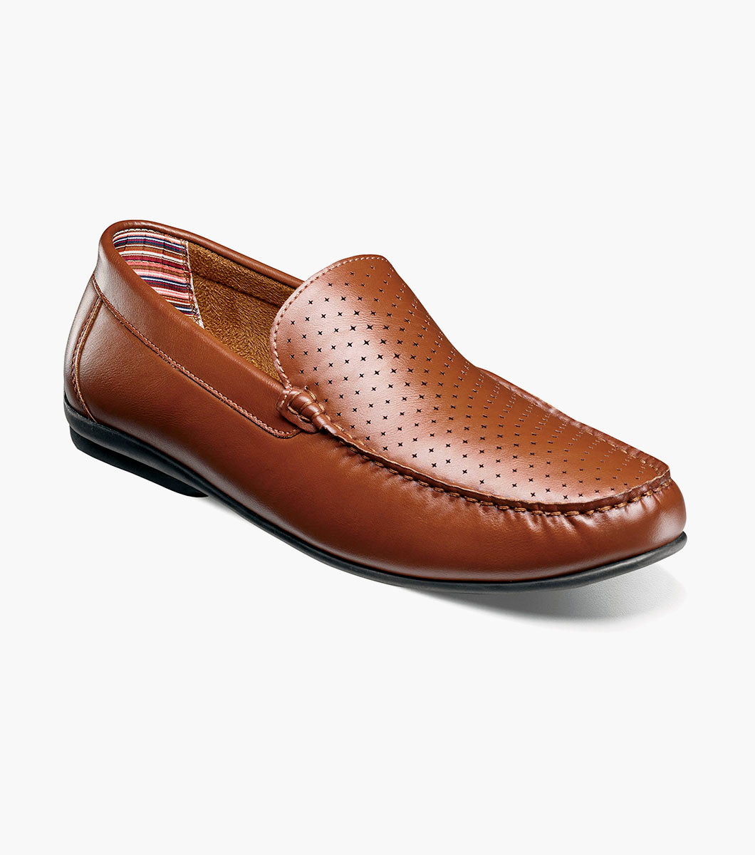 Stacy Adams Conroy Moc Toe Perf Slip On by Stacy Adams Shoes