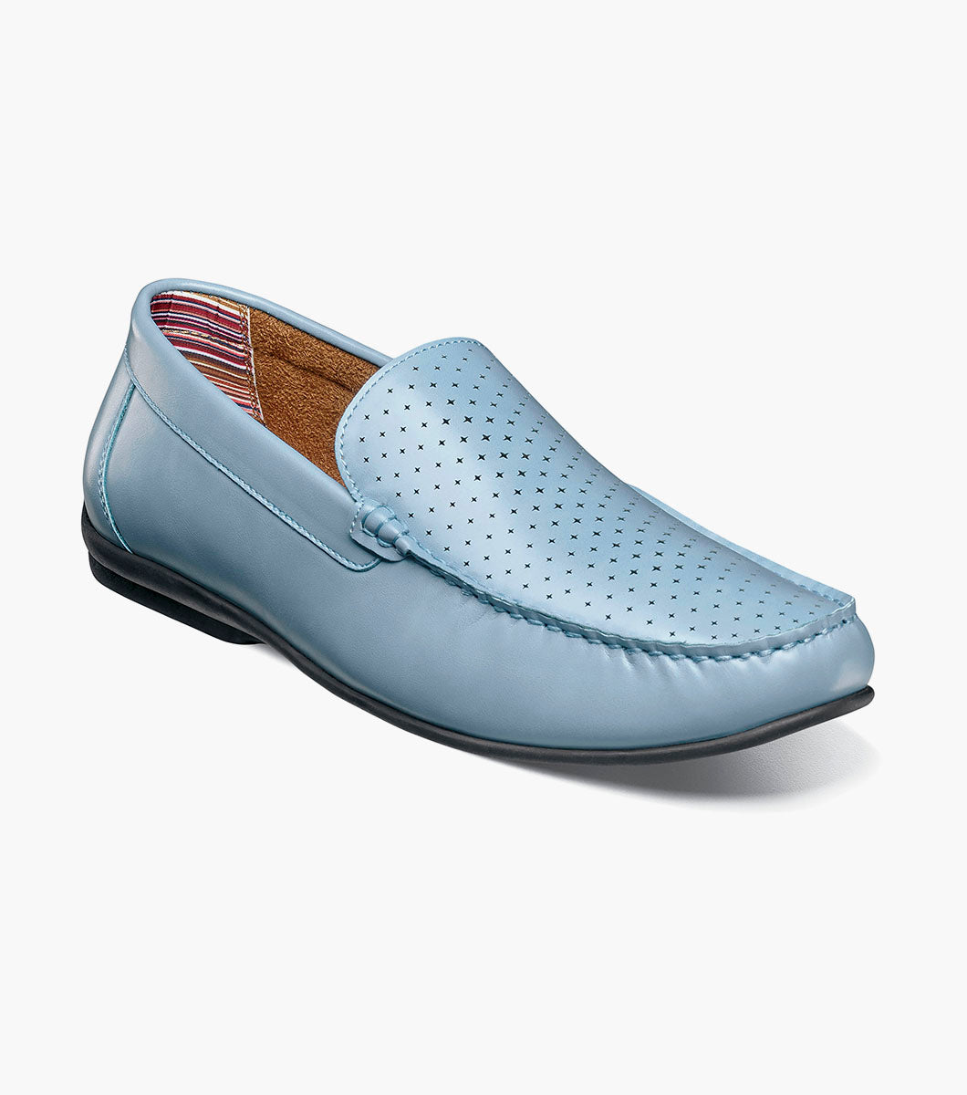 Stacy Adams Conroy Moc Toe Perf Slip On by Stacy Adams Shoes