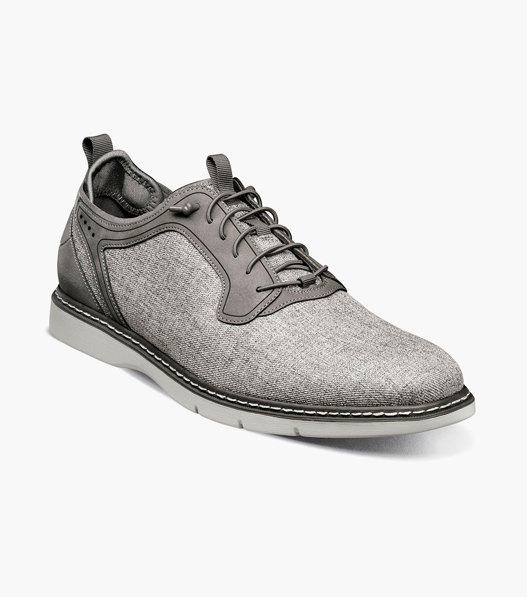 Stacy Adams Scanlan Plain Toe Elastic Lace Up by Stacy Adams Shoes