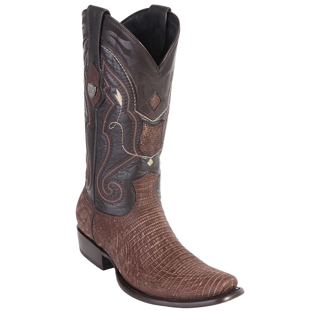 Brown Lizard Cowboy Boot