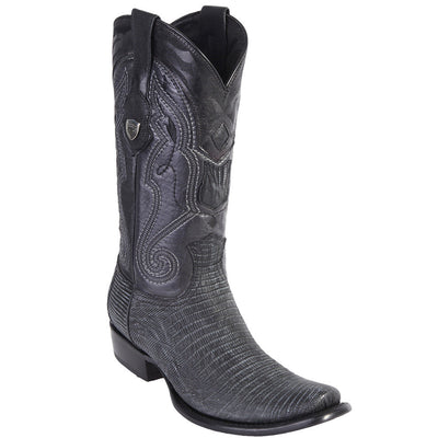 Dubai Sanded Lizard Western Boots 1   - from alligatorwarehouse.com