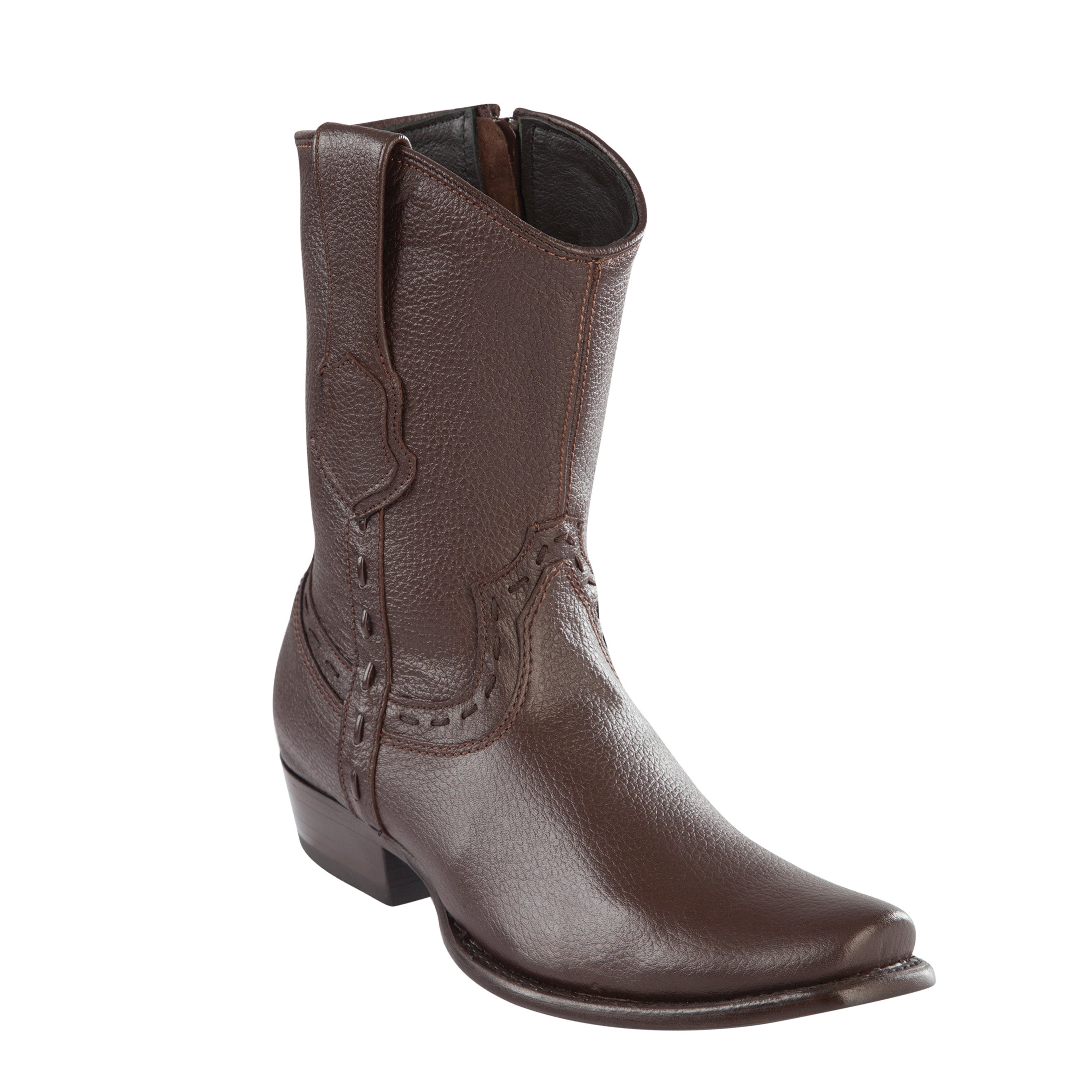 Brown Short Cowboy Boots Mens