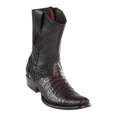 Mens Caiman Skin Boots 3   - from alligatorwarehouse.com