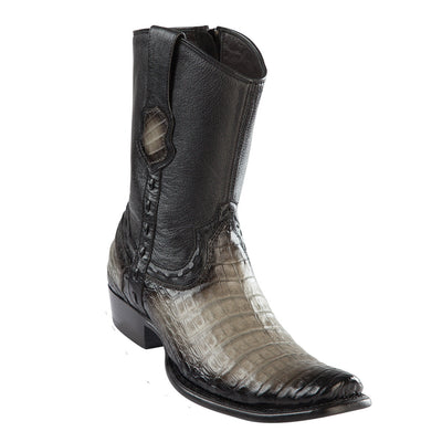 Mens Caiman Skin Boots 2   - from alligatorwarehouse.com