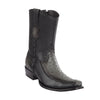 Ostrich Short Cowboy Boots 4   - from alligatorwarehouse.com