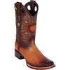 Smooth Ostrich Rodeo Toe Western Boots 4   - from alligatorwarehouse.com