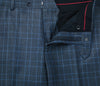 Regular Fit 2 Piece Dress Suit Windowpane in Blue 6 SO6293-6-Classic2PC  - from alligatorwarehouse.com