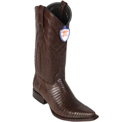 brown lizard skin boots