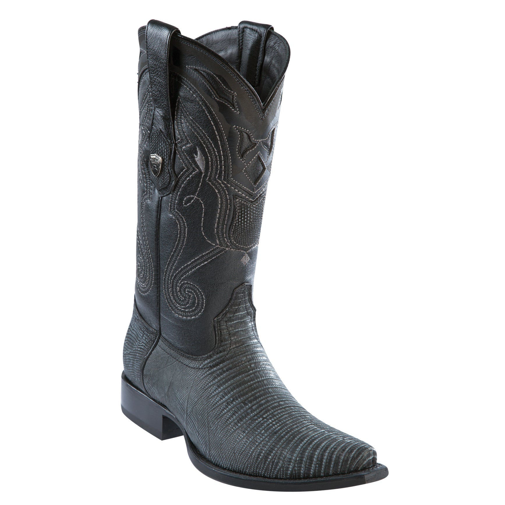 Black Lizard cowboy boot