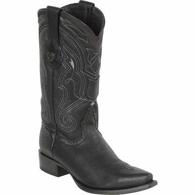 Black Snip Toe Cowboy Boots 1   - from alligatorwarehouse.com